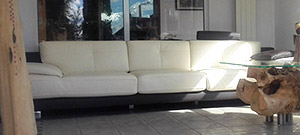 Custom Leather Sofa 4 Seater