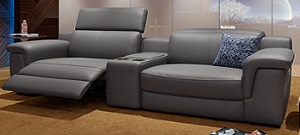 Big Relax Leather Sofa