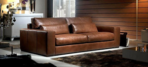 London Leather Sofa