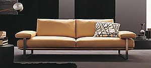 Portos Leather Sofa 