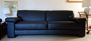 Custom Leather Sofa 4 Seater