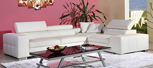 Amanda Leather Sofa