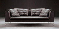 Leather Sofa 3 Seater Fantasy