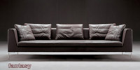 Leather Sofa 4 Seater Fantasy