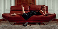 Leather Sofa Highlife: 3 Seater