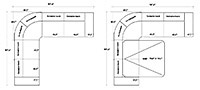 Infinity Corner Suite Layout