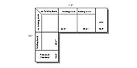 King Standard Corner Suite Measurements