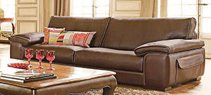 Monte Carlo Leather Sofa