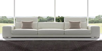 Leather Sofa 4 Seater Musica