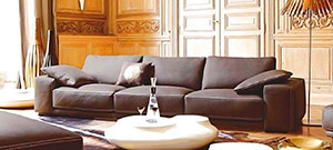 Nicola Leather Sofa