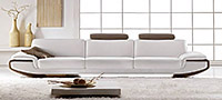 Nirvana 4 Seater Leather Sofa