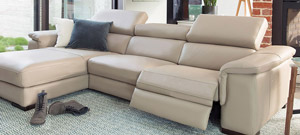 Oscar Leather Sofa