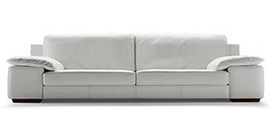 Quattro Leather Sofa 