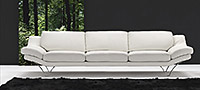 Santa 4 Seater Leather Sofa