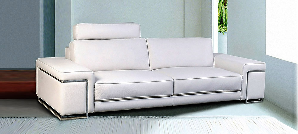 Italian Leather Sofa Torino by Calia Maddalena