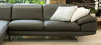 Tornado Italian Leather Sofa