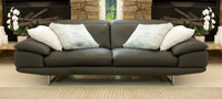 Tornado 3 Seater Leather Sofa