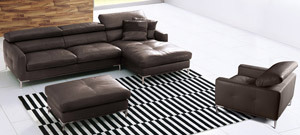 William Leather Sofa