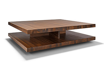 Wooden coffee table